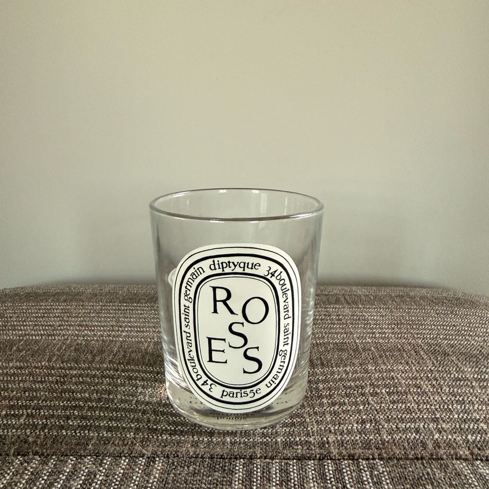 Diptyque Clear Glass Candle Holder